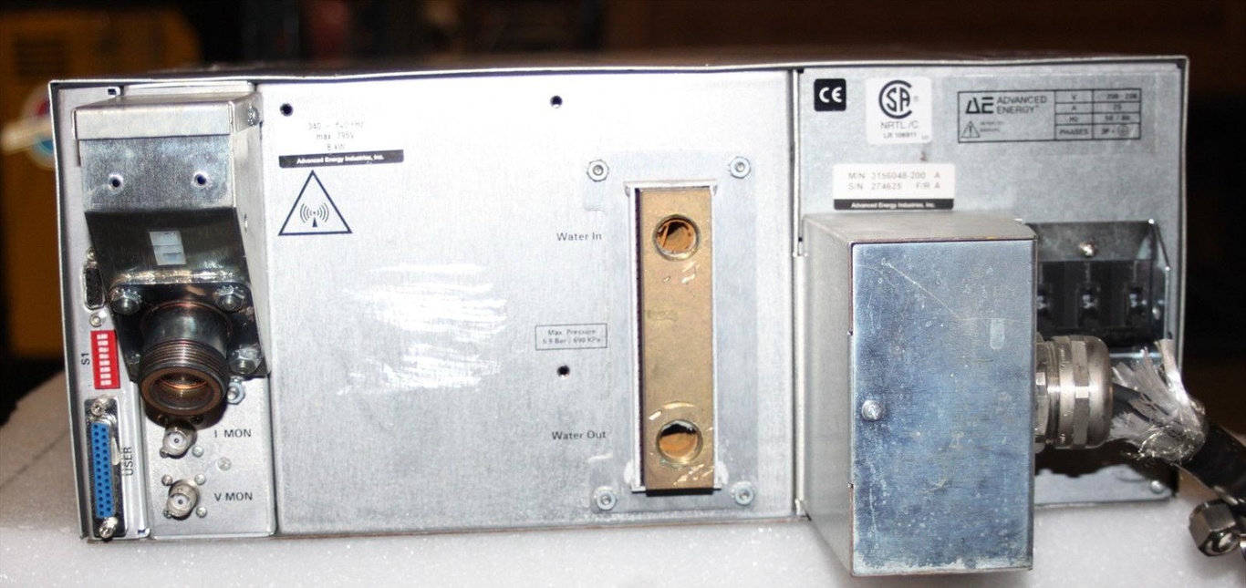 ADVANCED ENERGY AE 27-250801-00, 3156048-200B/ PDX 8000 GENERATOR 